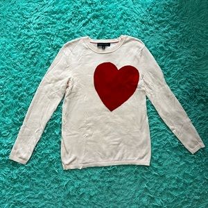Tommy Hilfiger Heart Crewneck Sweater